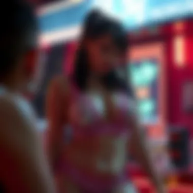 Magnificent Exploring the Strip Club Game on Nutaku