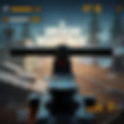 Overview of American Marksman game interface