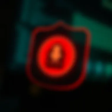 A secure download symbol suggesting safe practices for APK downloads