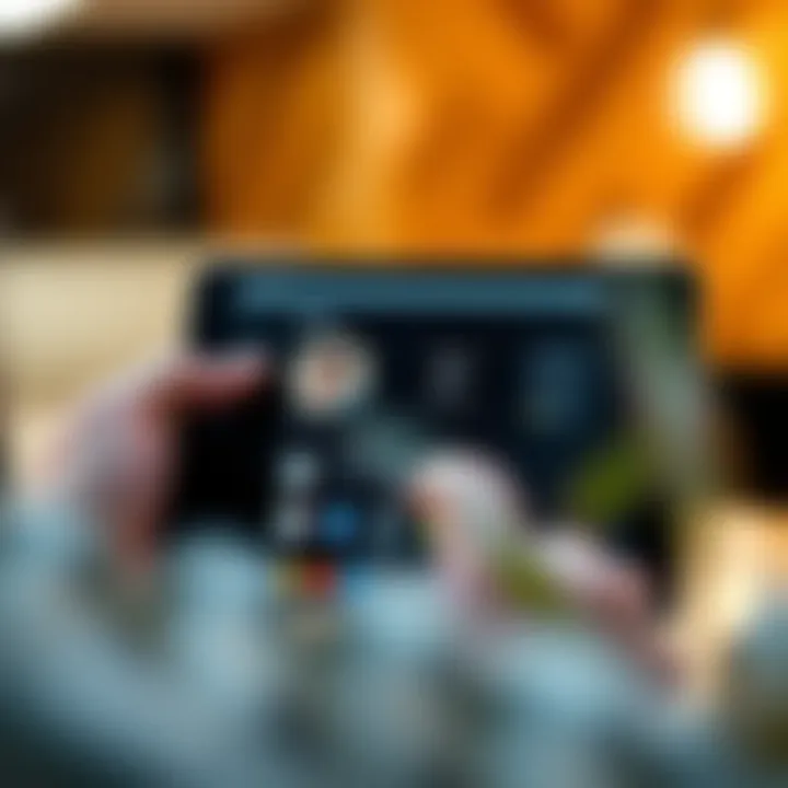 Visual representation of Macrodroid Pro interface