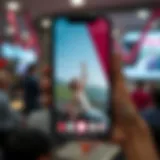 User interface of TikTok Mod APK showcasing unique features