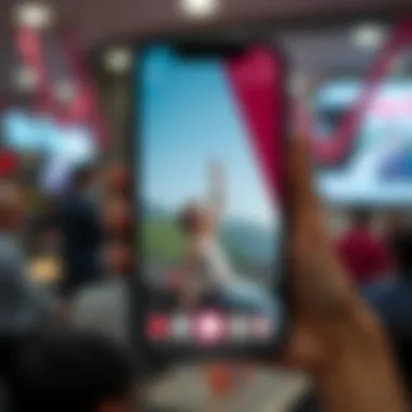 User interface of TikTok Mod APK showcasing unique features