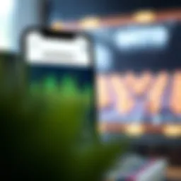 Illustration of a sound booster application interface