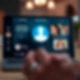 User interface showcasing Elsa Speak Premium features