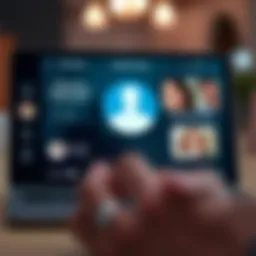 User interface showcasing Elsa Speak Premium features