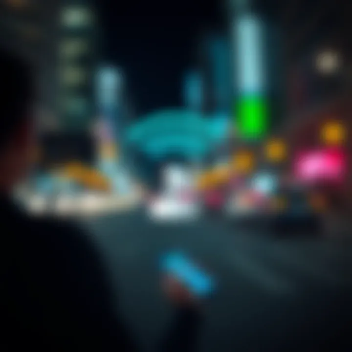 User connecting to Wi-Fi via Instabridge