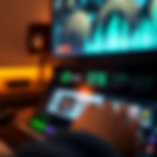 Visual representation of Spotigeek interface enhancing Spotify functionalities