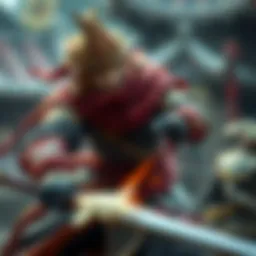 Gameplay screenshot showcasing unique mechanics