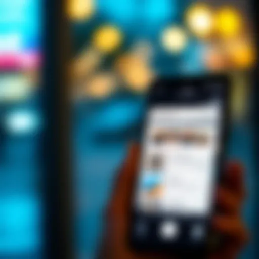 A stunning mobile interface showcasing Tiny Scanner features